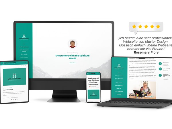 Website-Launch spiritual-encounters.com – klar strukturiert und optimiert für alle Endgeräte. spiritual-encounters.com