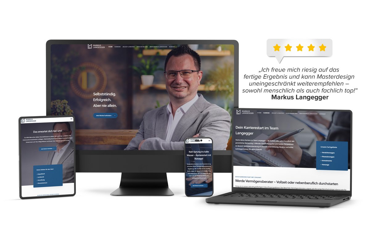 Neue Website von Markus Langegger – digitale Plattform für Karriereberatung und Teamaufbau Neue Website von Markus Langegger – digitale Plattform für Karriereberatung und Teamaufbau